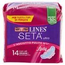 Lines Seta ultra Lady con ali 14 pz
